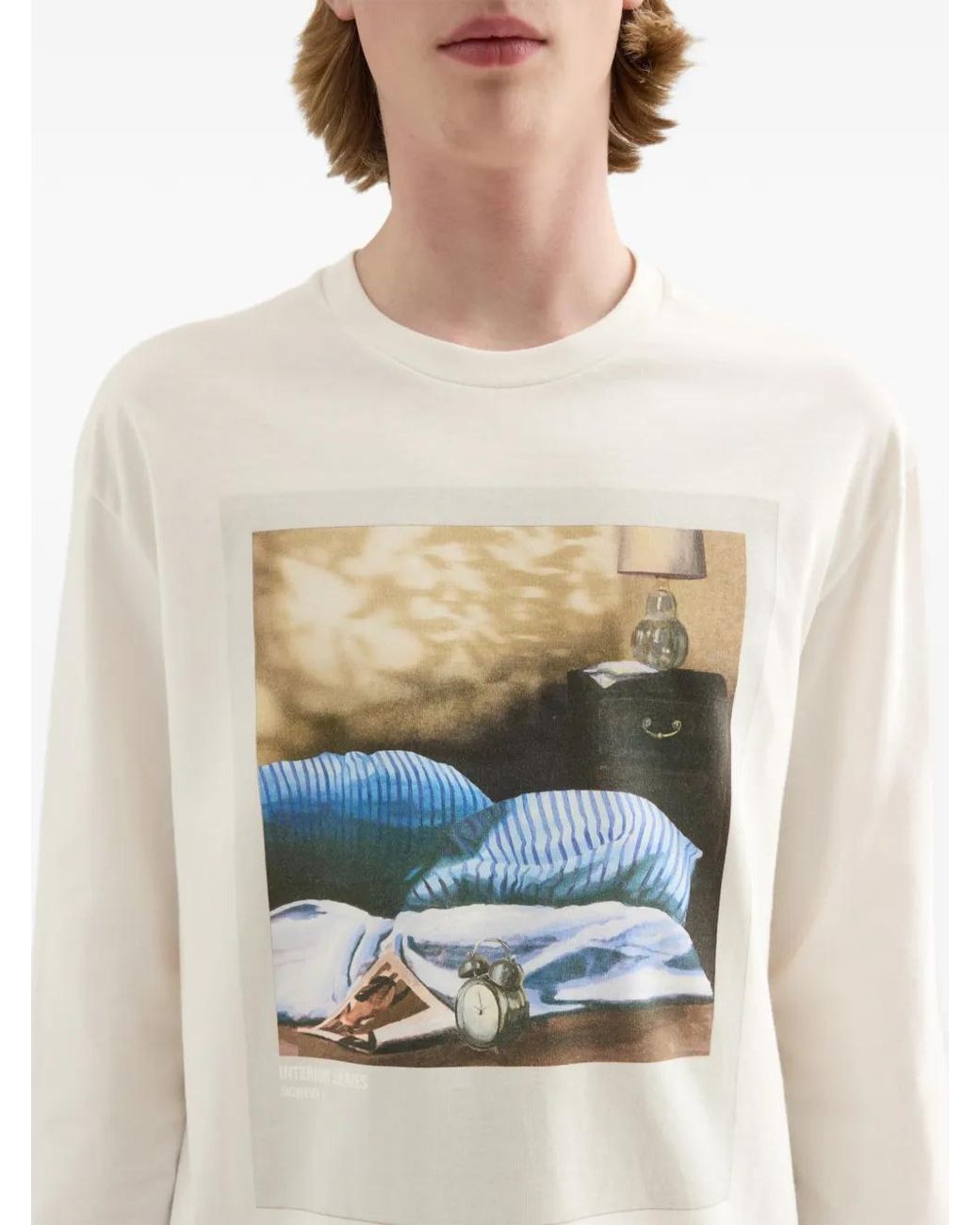 Jil Sander White Cotton Crew-Neck T-Shirt for men
