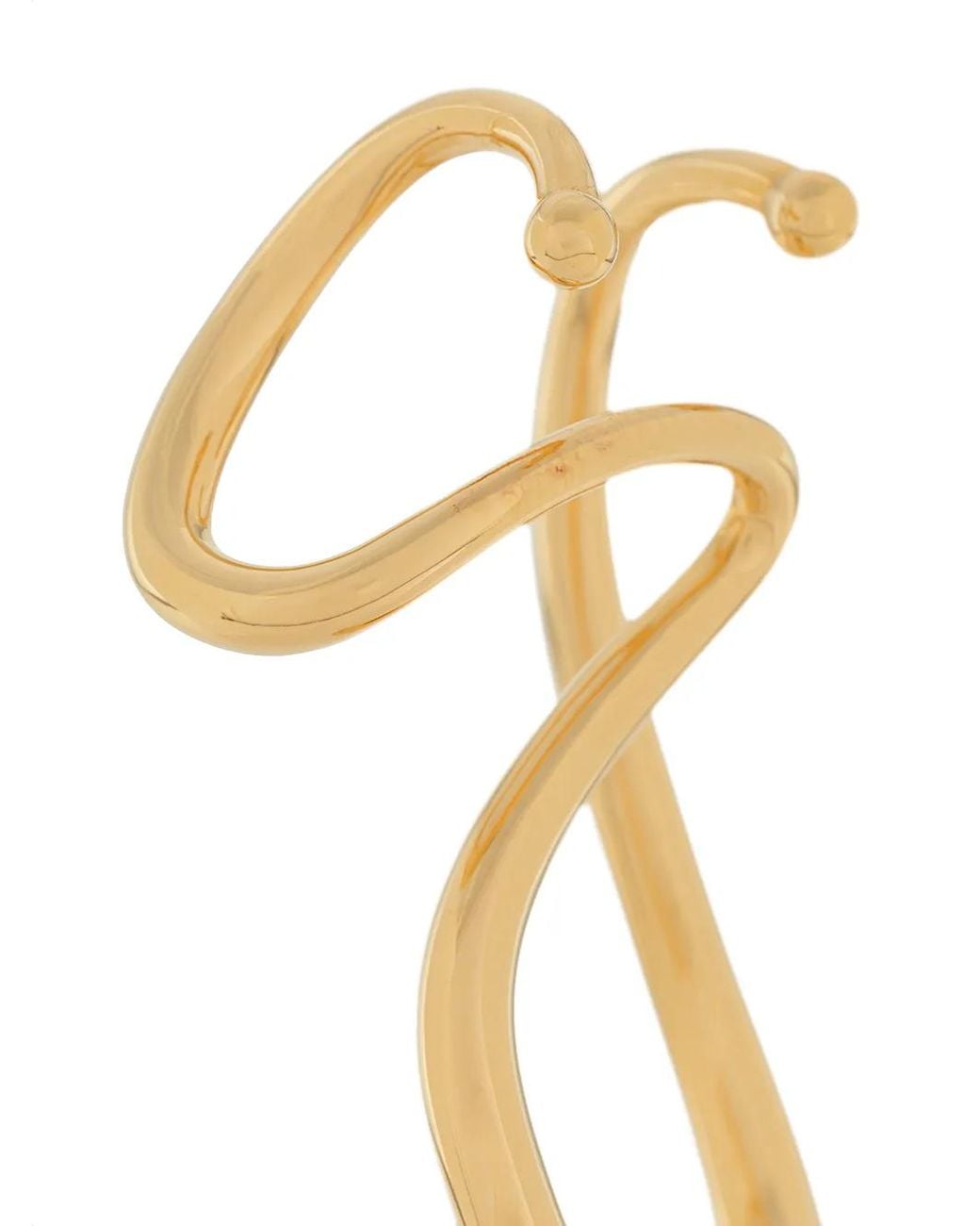 Charlotte Chesnais Metallic Drop Cuff Earring