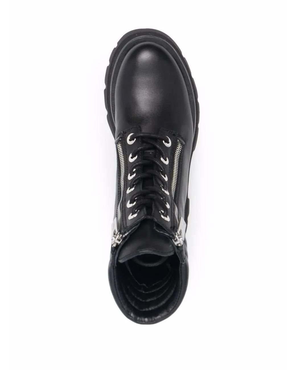 3.1 Phillip Lim Black Kate Double-Zip Boots
