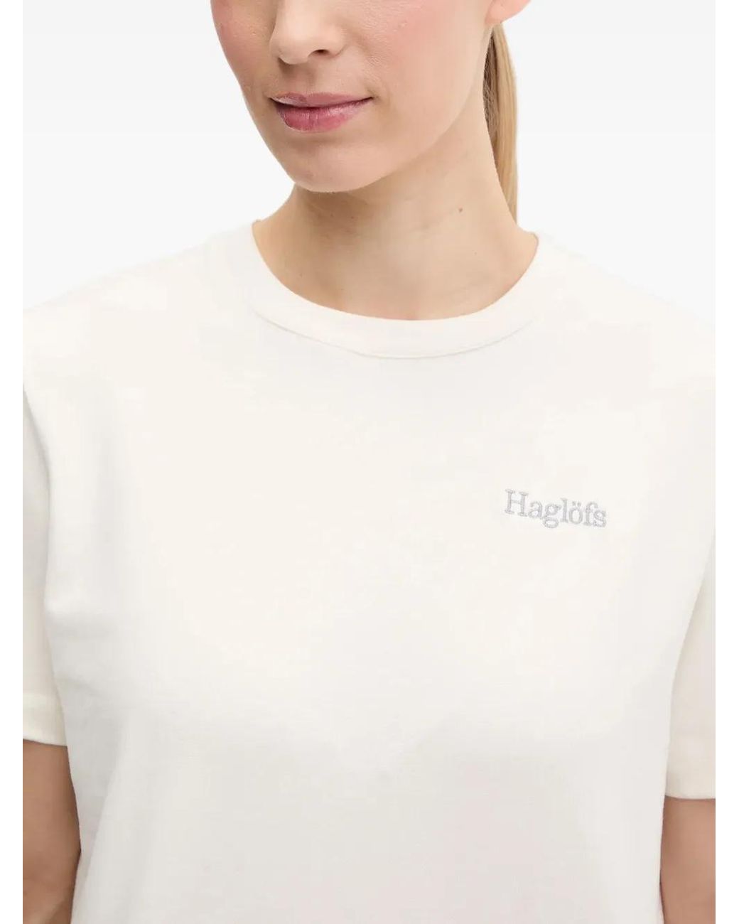 Haglöfs White Short-Sleeve T-Shirt