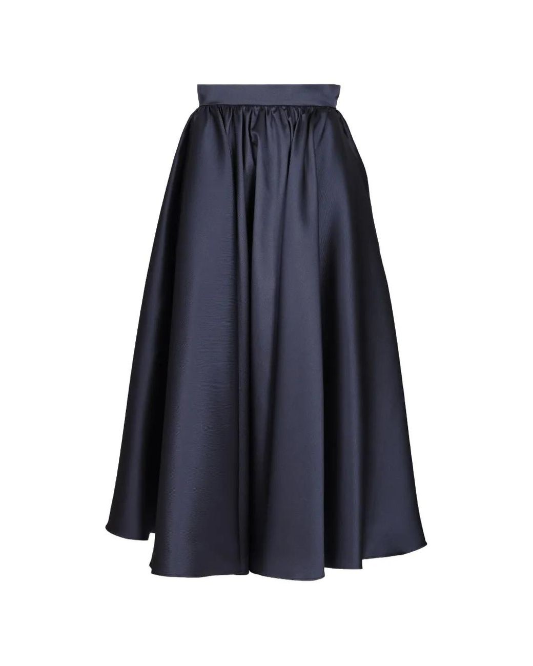 Al Duca D'aosta Blue Flared Skirt