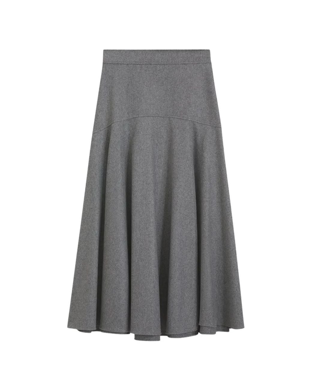 Boss Gray A-Line Skirt