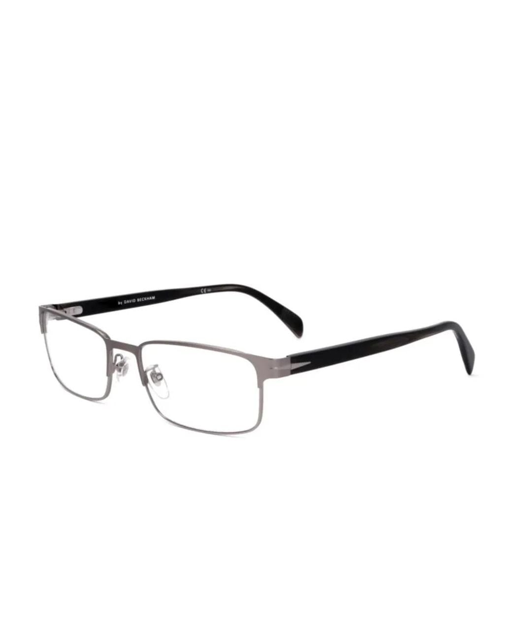 David Beckham Natural Rectangle-Frame Glasses for men