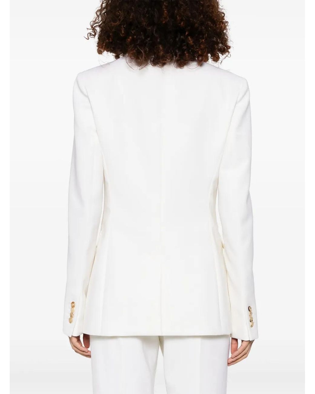 Gabriela Hearst White Angela Blazer