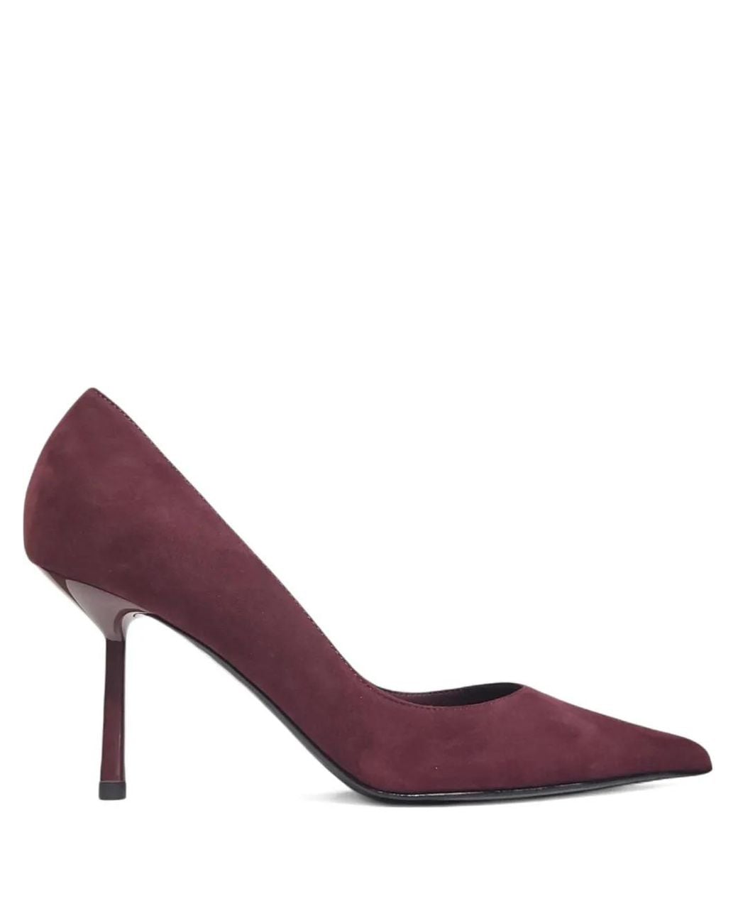 Le Silla Purple 80Mm Pointed-Toe Stiletto Pumps