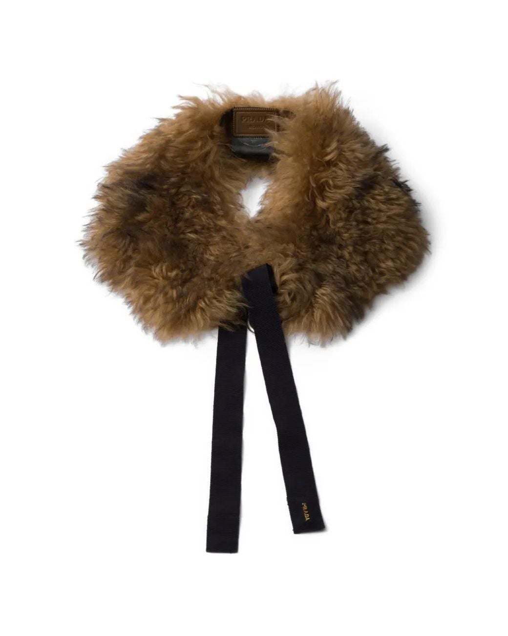 Prada Natural Shearling Collar