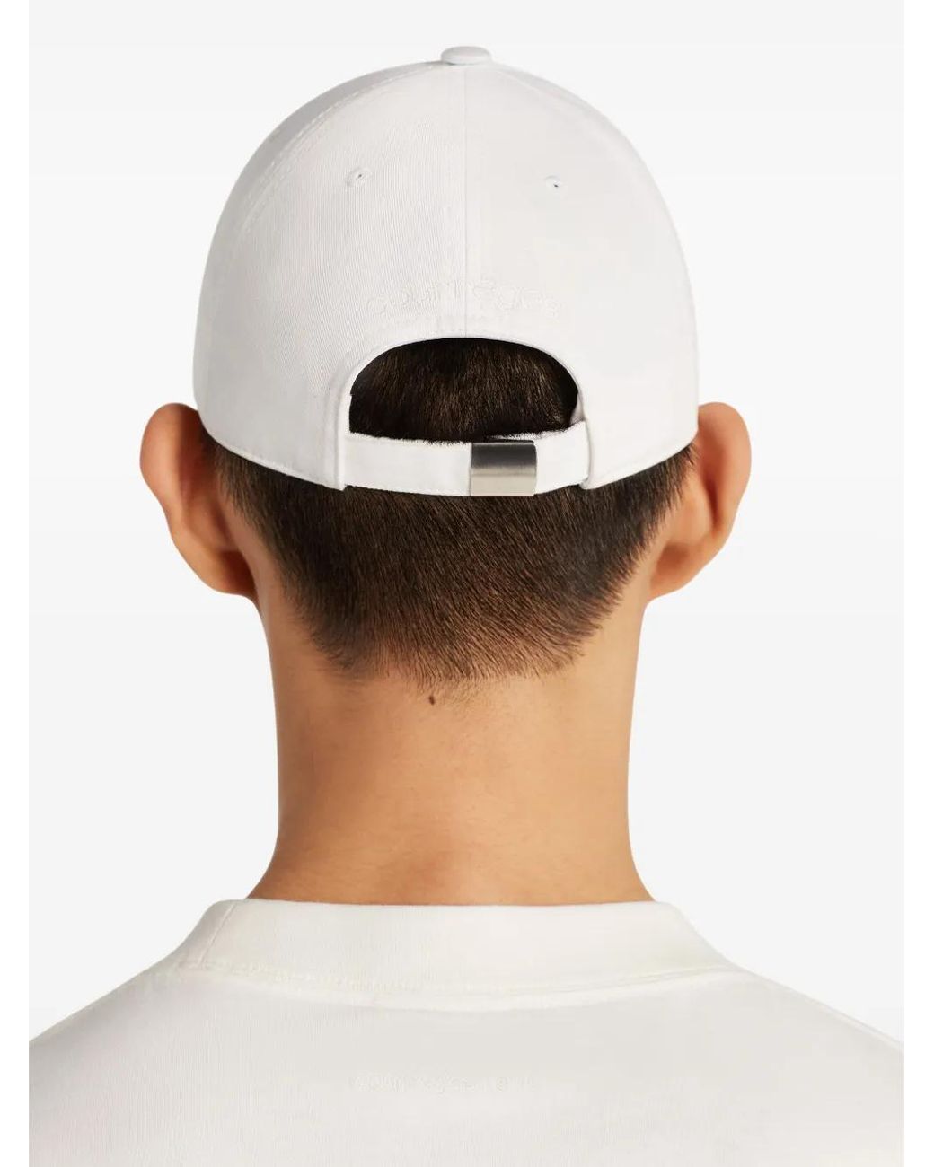 Courreges White Crew Neck T-Shirt for men