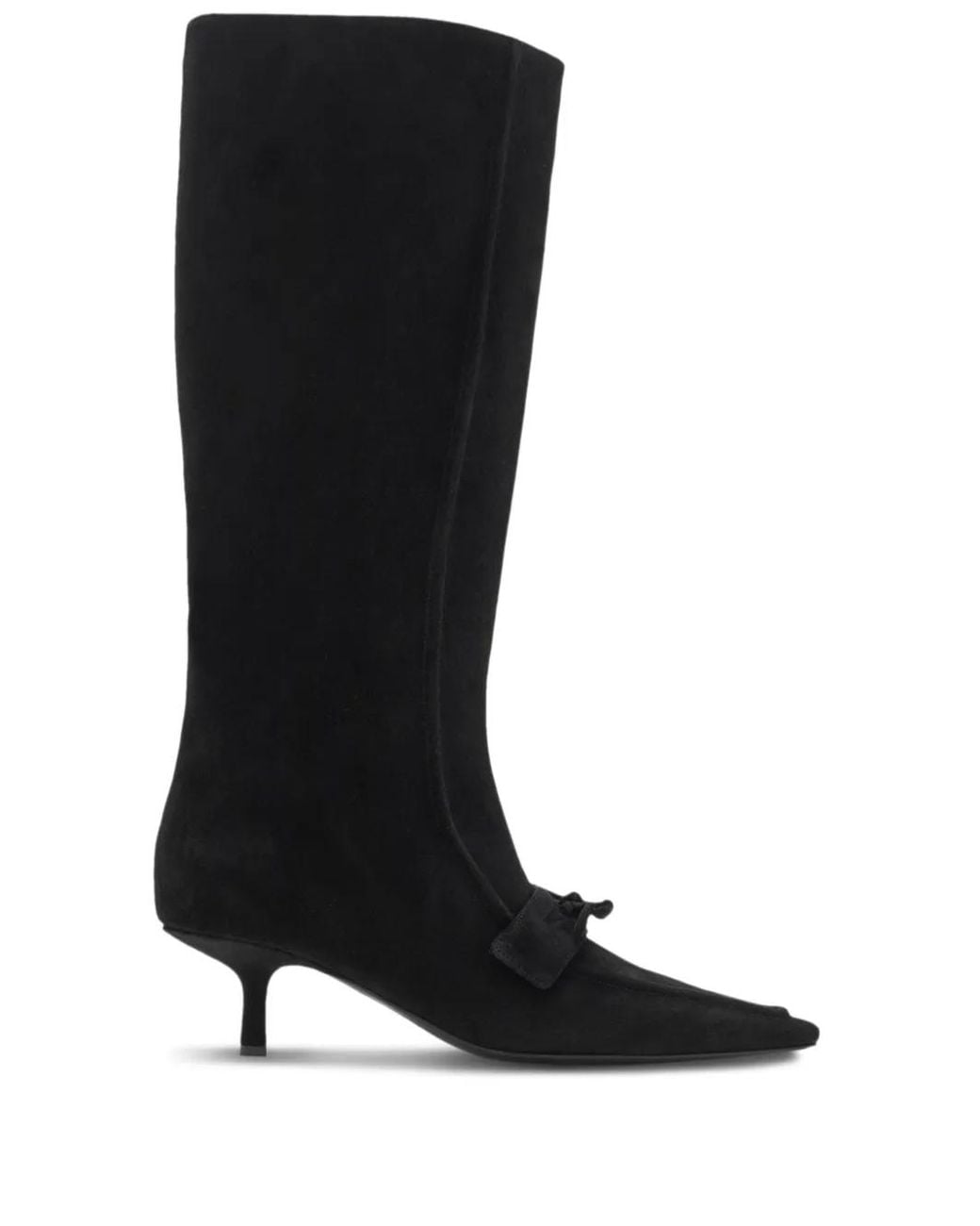 Burberry Black Suede Storm Boots 50