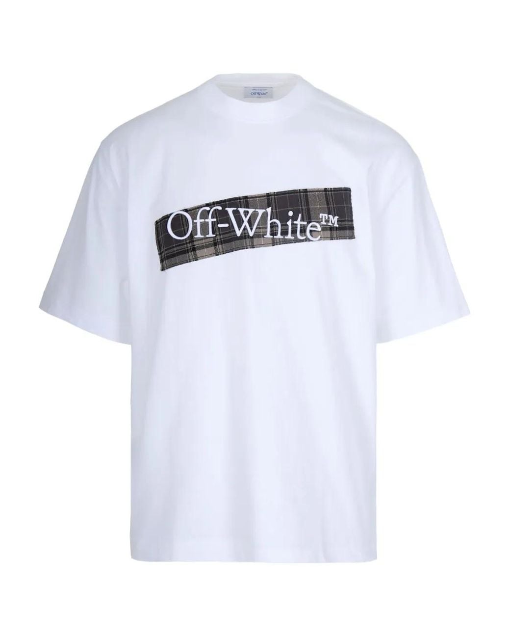 Off-White c/o Virgil Abloh White Crew Neck T-Shirt for men