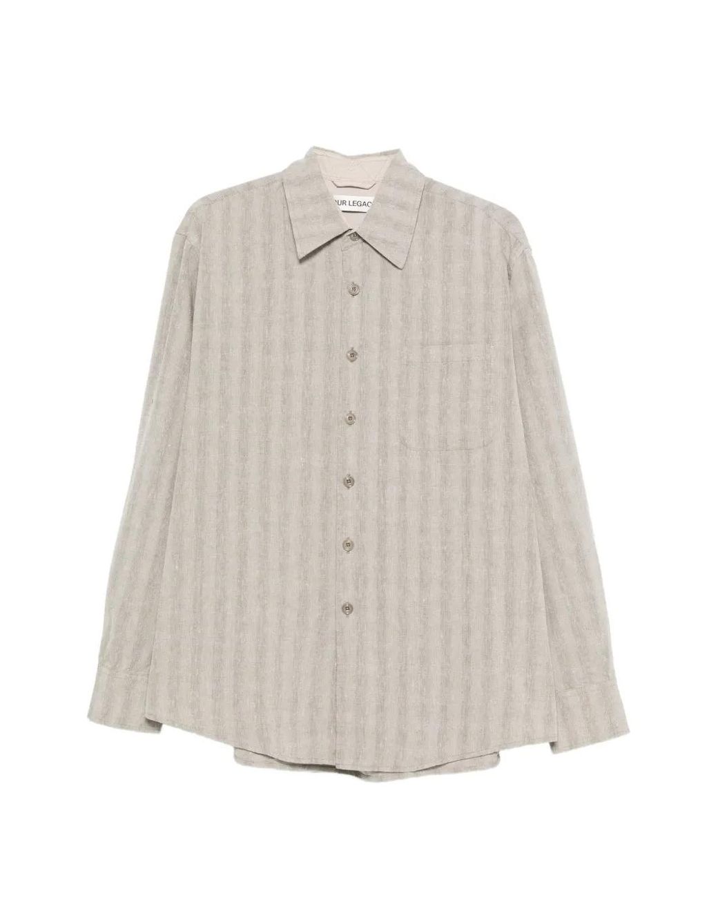 Our Legacy White Above Shirt for men