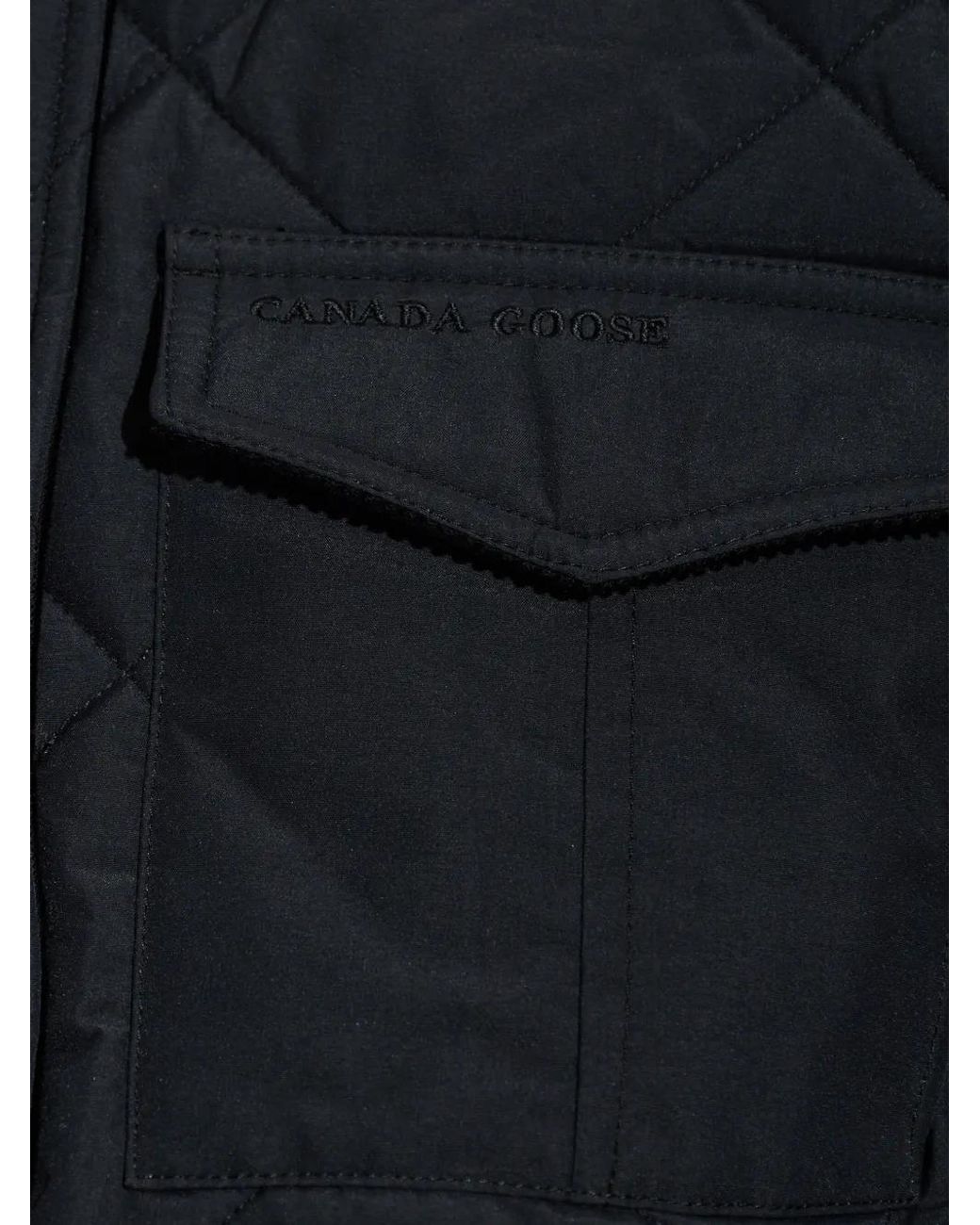 Canada Goose Blue Terra Quilted Jacket