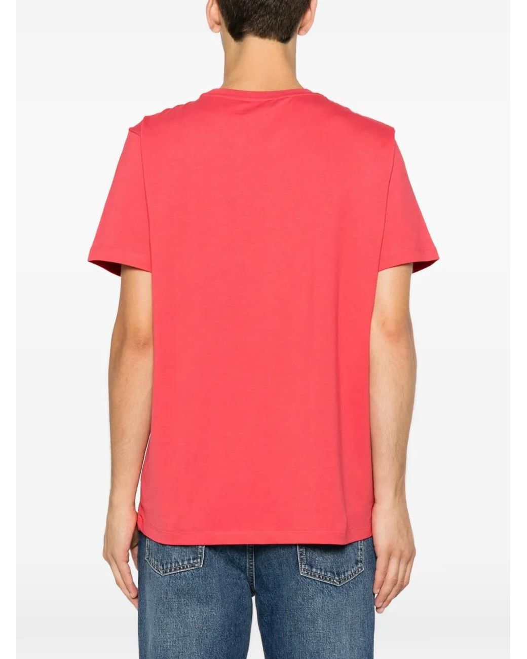 Dondup Pink T-Shirt À Logo Imprimé for men