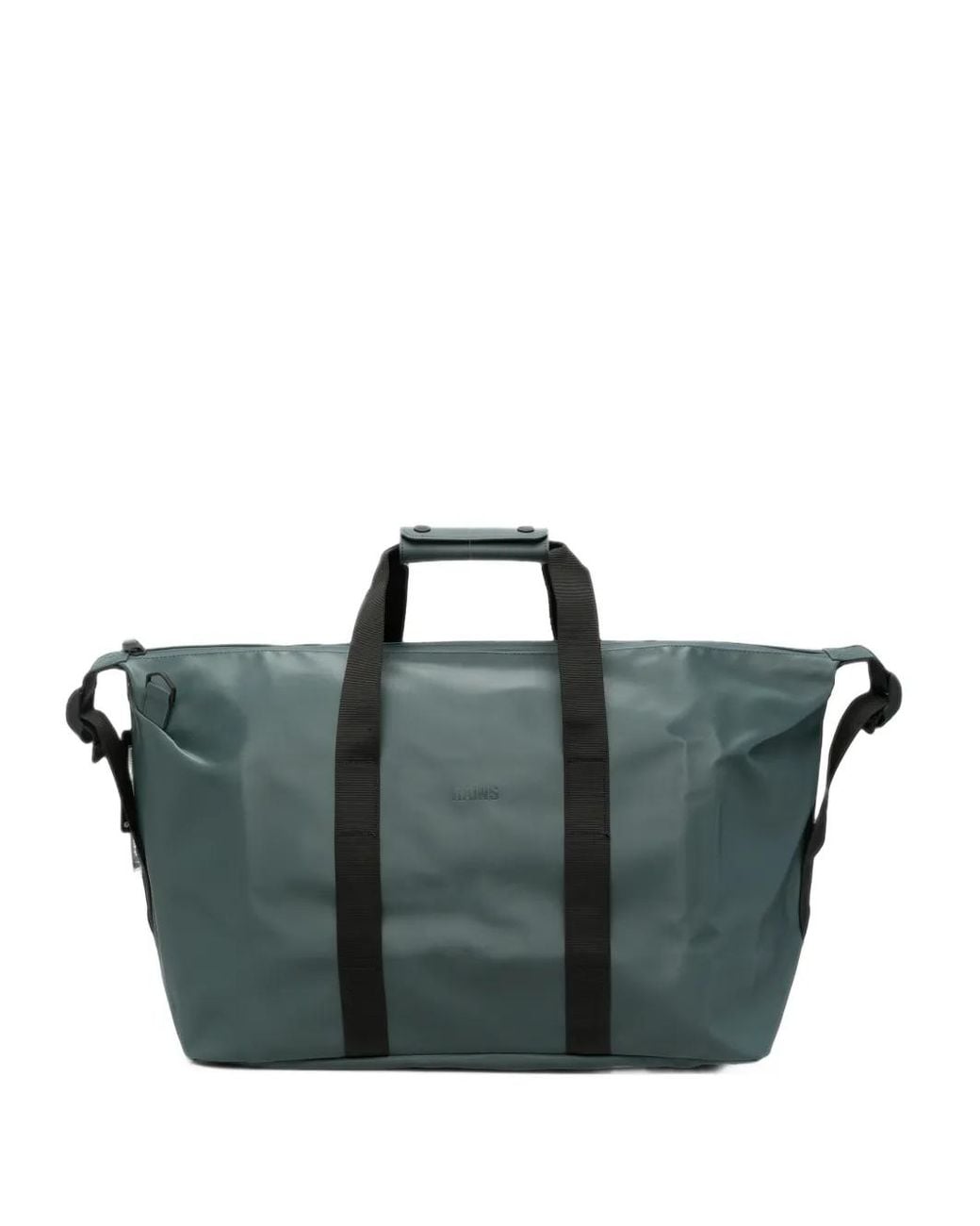 Borsone Hilo Con Logo di Rains in Green