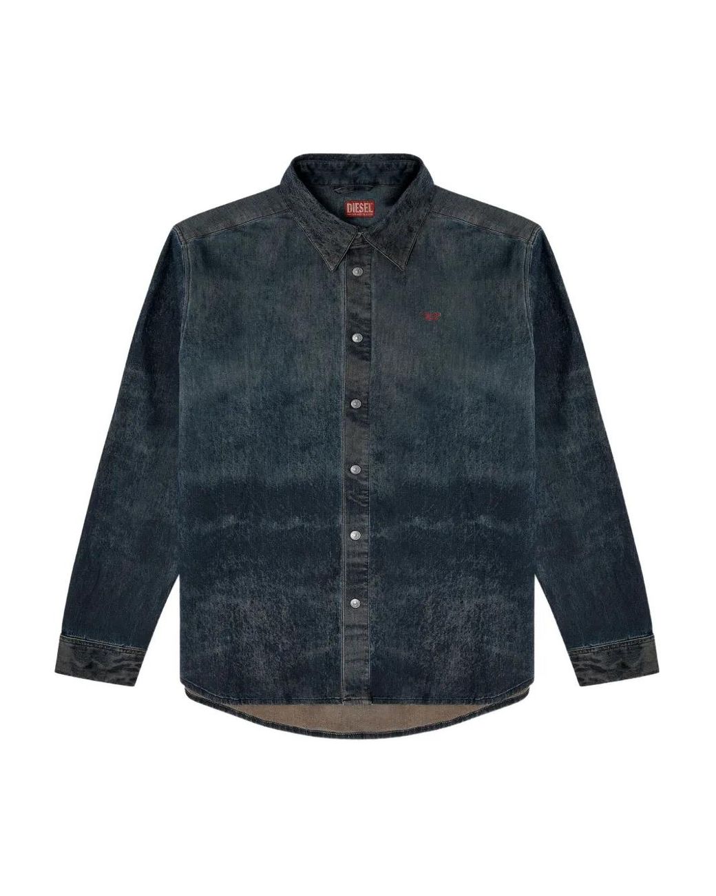 ⚠*決様 Diesel S-SIMPLY-EPBS シャツ DIESEL S-Simply-Epbs Acid-Wash Denim Shirt in Blue for Men | Lyst UK