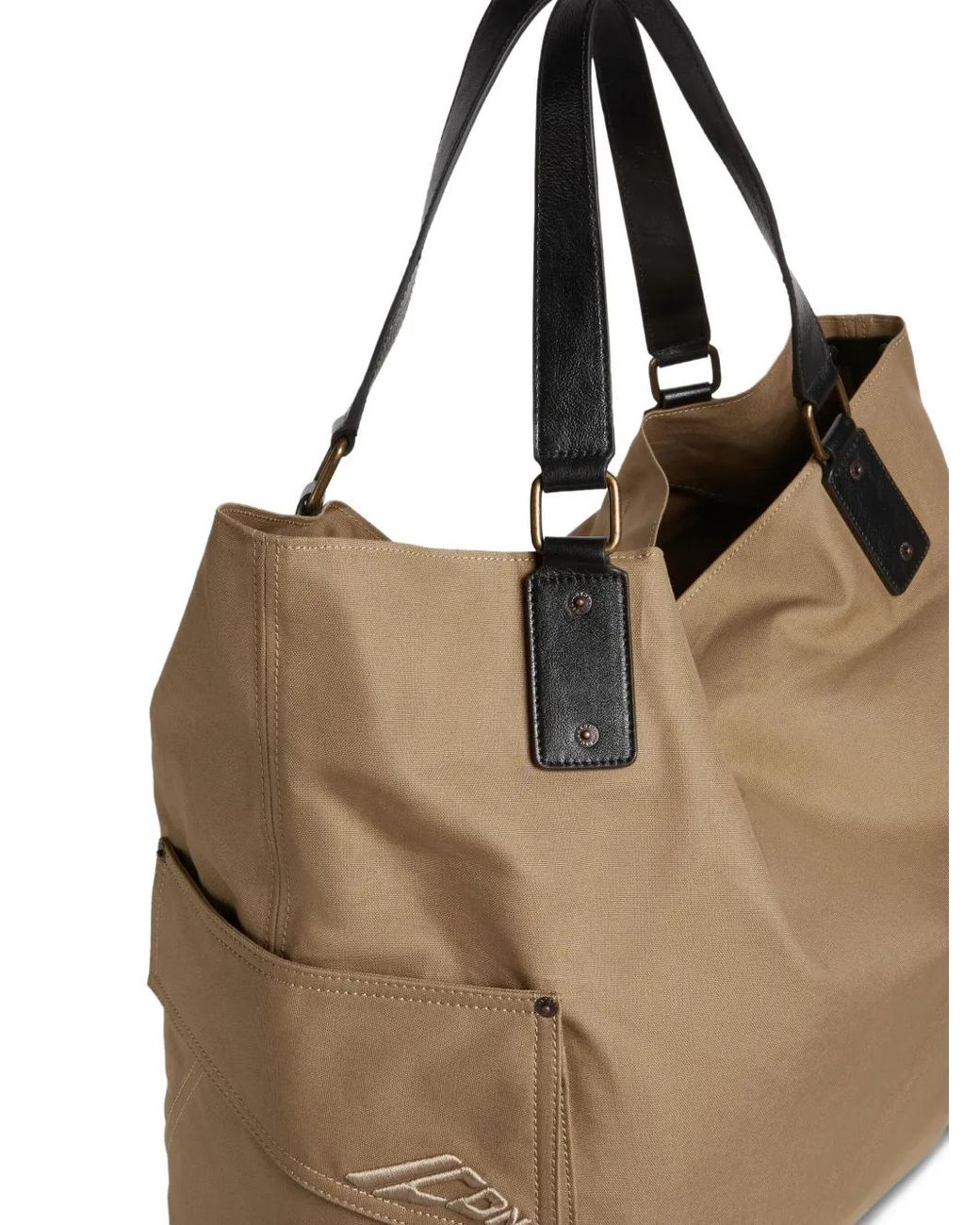 DSquared² Brown Icon Shoulder Bag for men