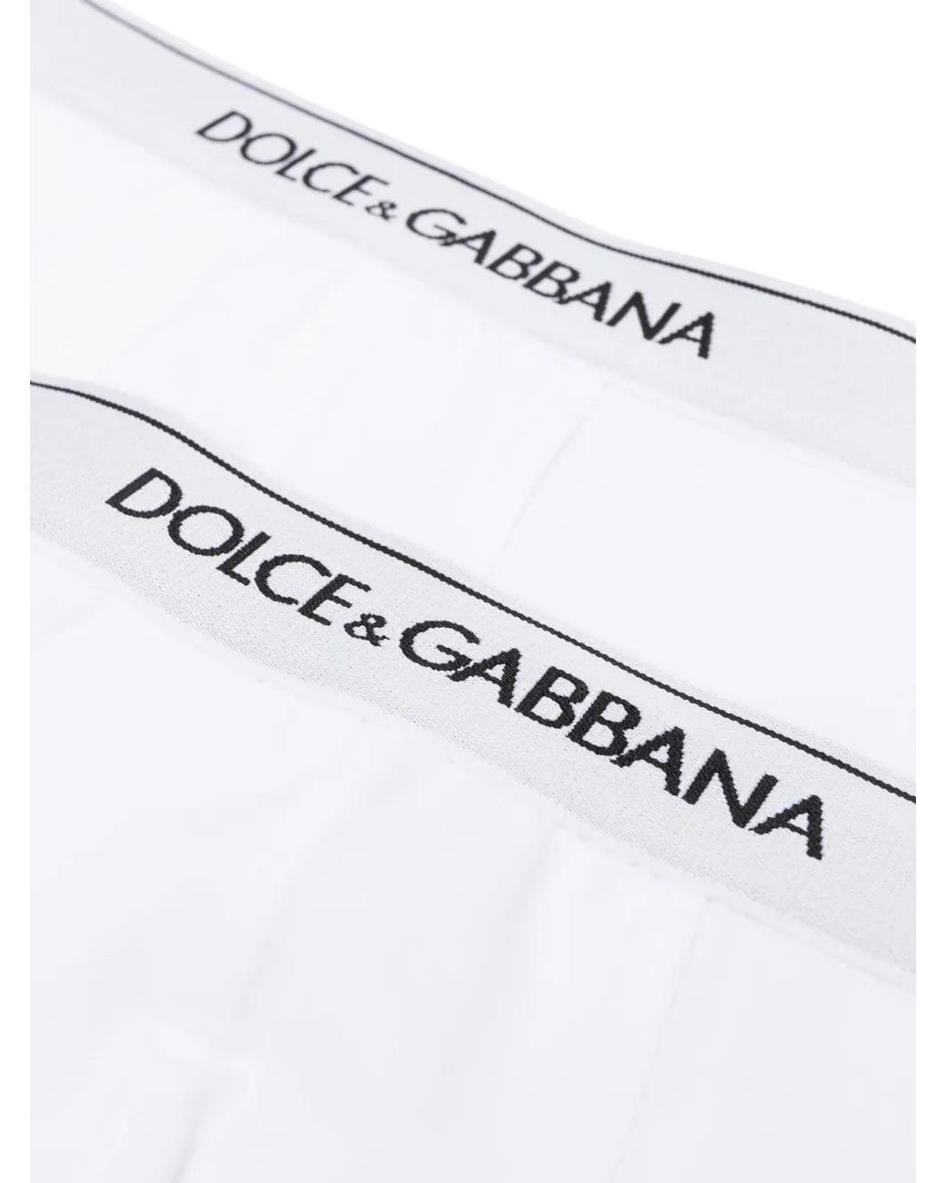 Dolce & Gabbana White Regular Boxer 2-Pack for men