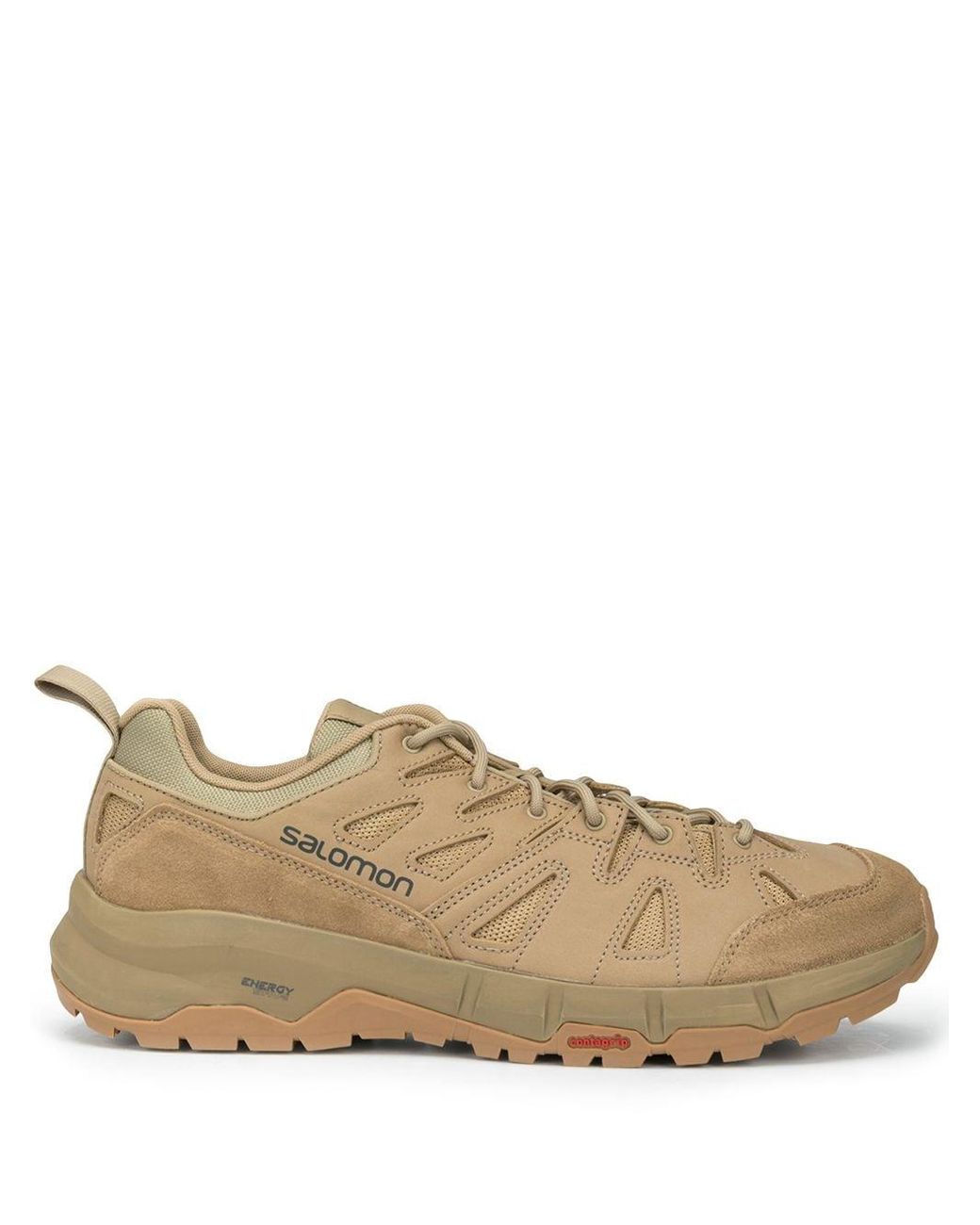 Salomon Odyssey Advanced Lace-up Trainers in Brown for Men | Lyst