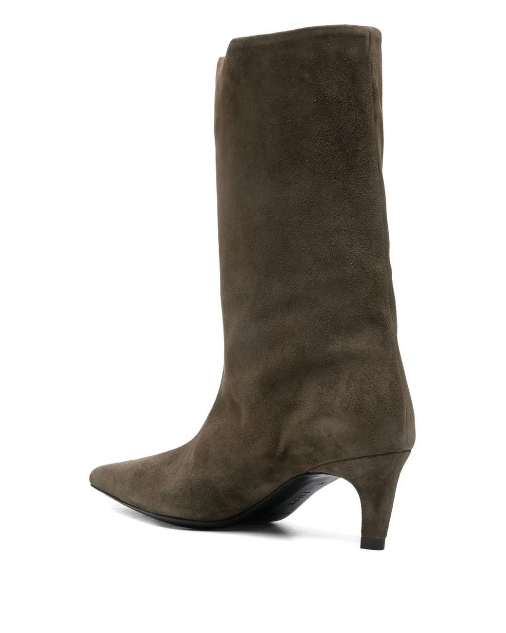Jude Brown Pointed-Toe Boots