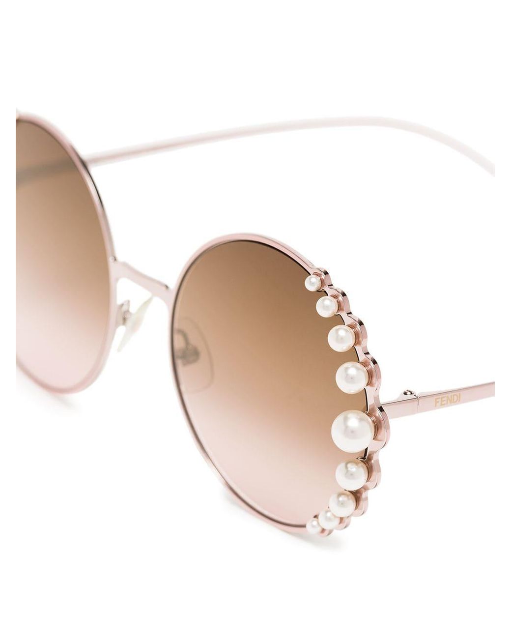 Fendi Sonnenbrille mit Perlen | Lyst DE