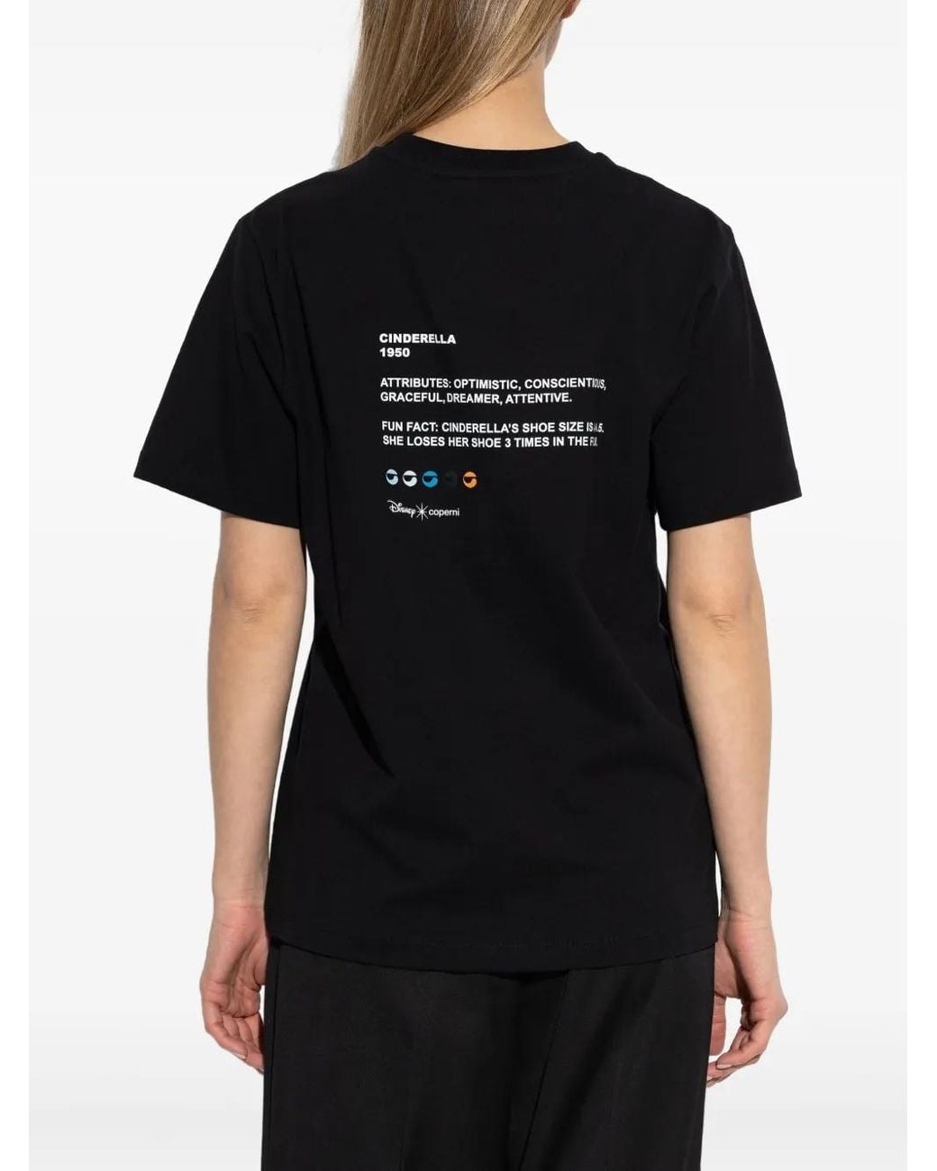 Coperni X Disney 'cinderella' Tシャツ Black