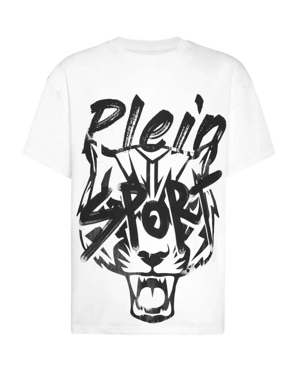 Philipp Plein White Round Neck T-Shirt for men