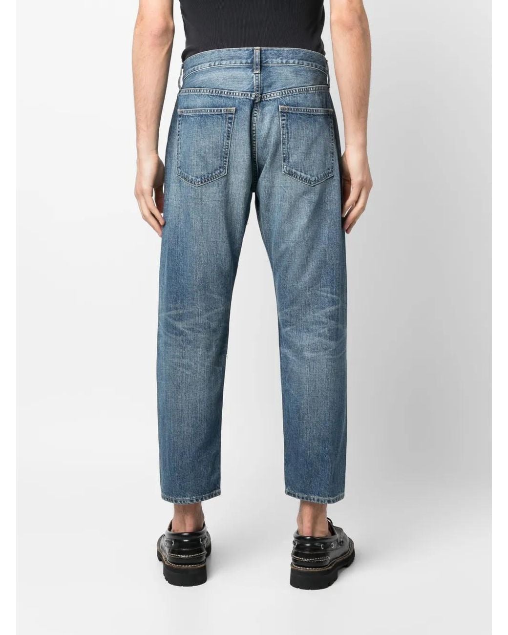 Junya Watanabe Jeans Mit Patchwork-Detail in Blue für Herren