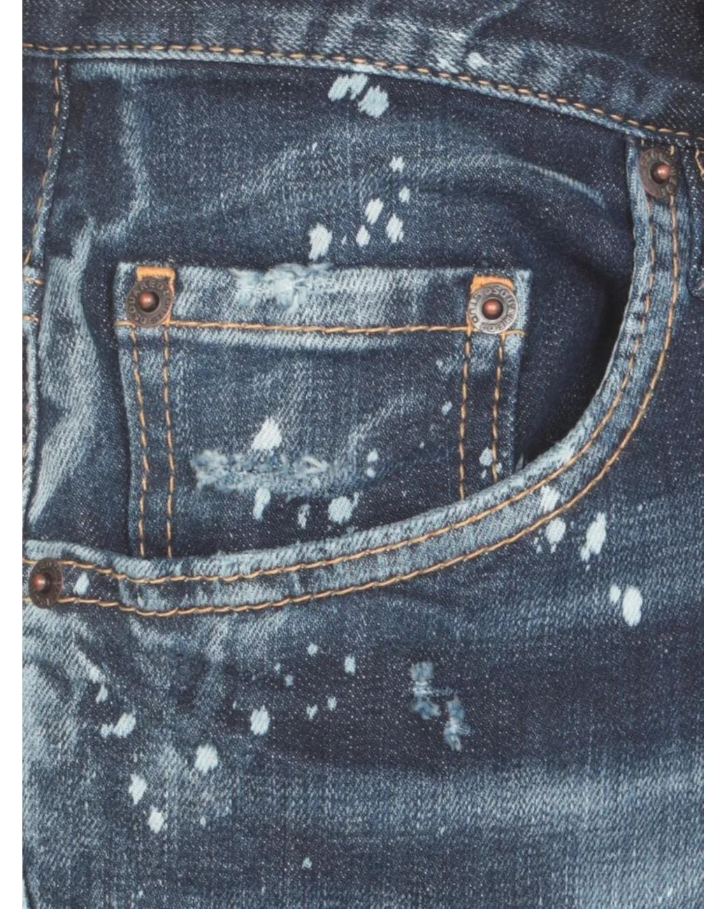 Jean Skinny DSquared² pour homme en coloris Blue