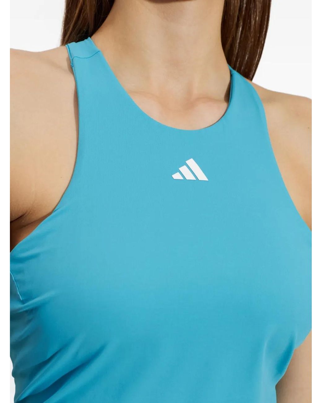 Adidas Blue Tennis Climacool Y-Tank Top