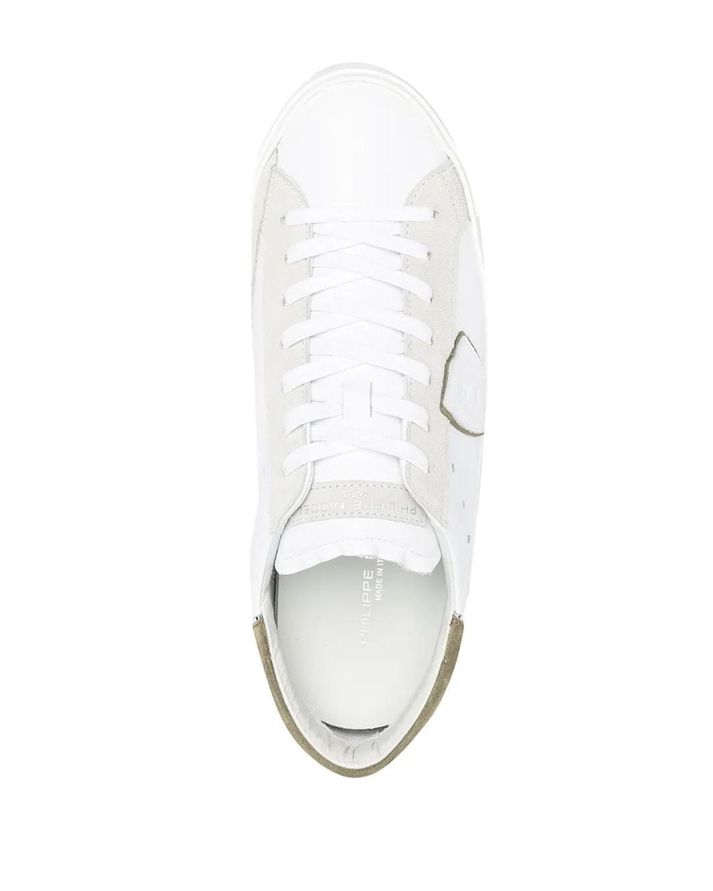 Philippe Model White Prsx Low-top Sneakers for men