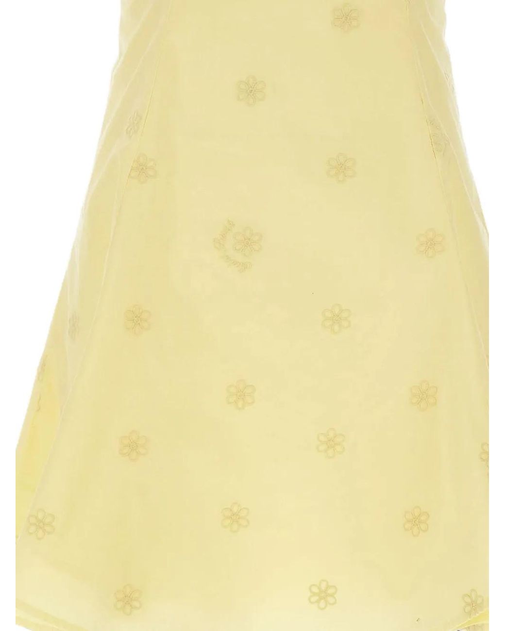 Mc2 Saint Barth Yellow Short Marge Dress