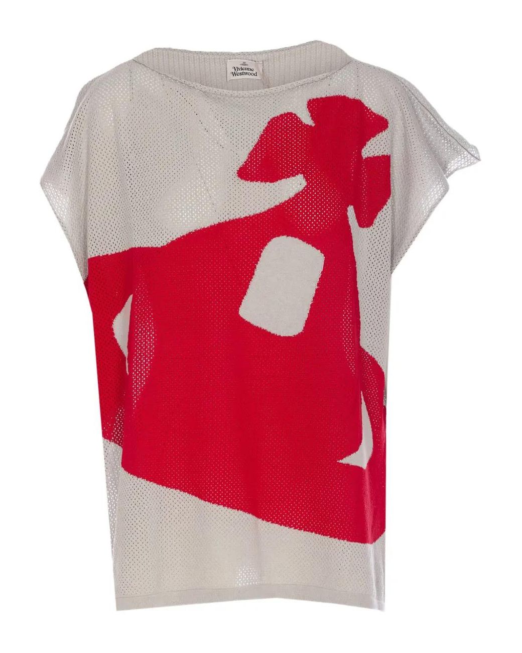 Tシャツ・カットソー Vivienne Westwood Vivienne Westwood Top Red Vivienne Westwood Classic Logo T Shirt Red | Mainline