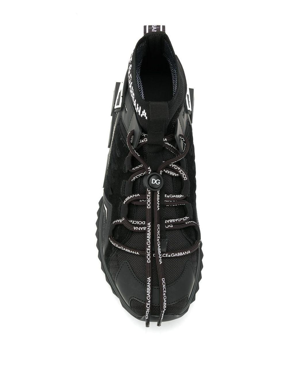 Dolce u0026 Gabbana Sorrento High-top Trekking Sneakers in Black for Men | Lyst