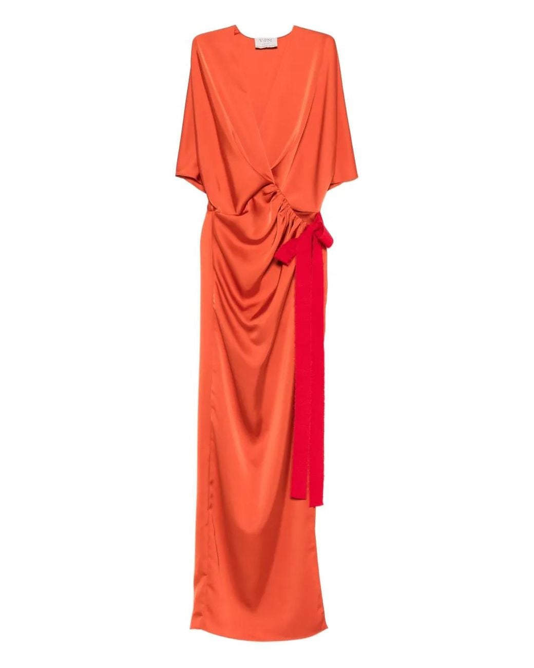 V:PM ATELIER Red Samantha Maxi Dress
