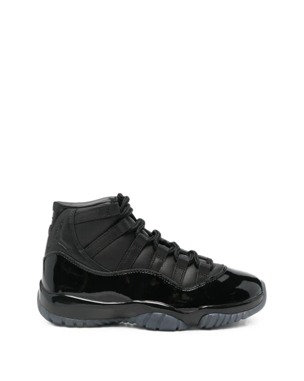 Comme des Garçons Black X Air Jordan 11 Leather Sneakers