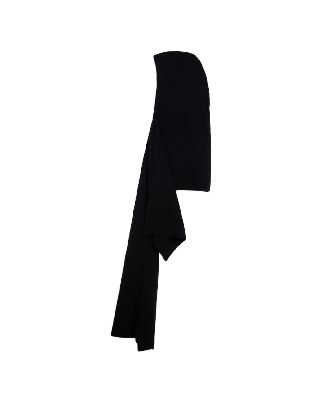 Givenchy Black Hooded Scarf