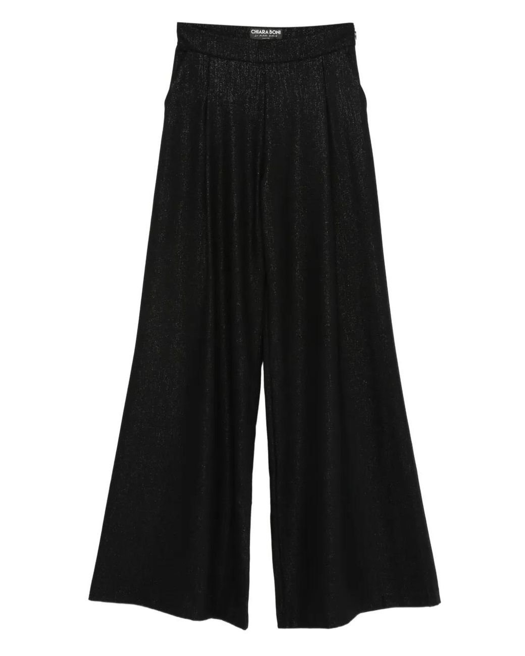 La Petite Robe Di Chiara Boni Black Sobres Glam Pants