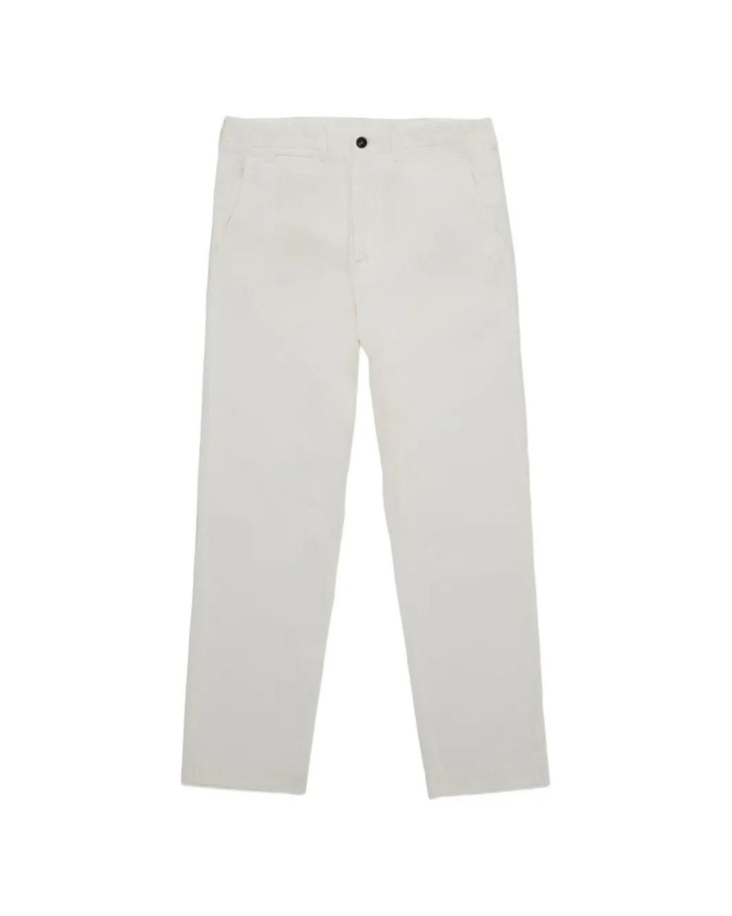 Fortela White Wallace Chino Trousers for men