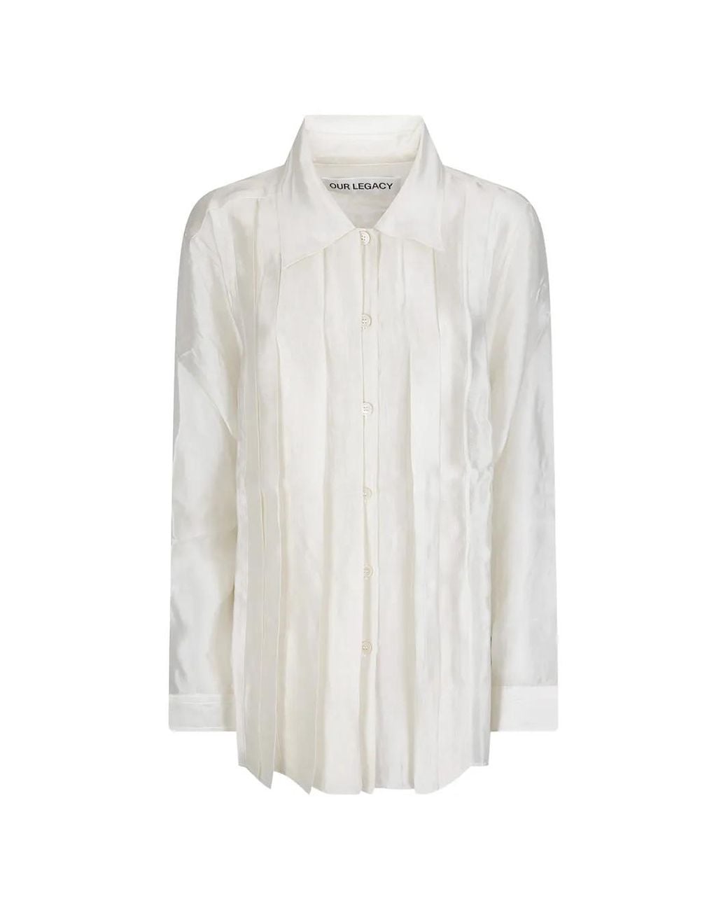 Our Legacy White Tuxedo Every Shirt