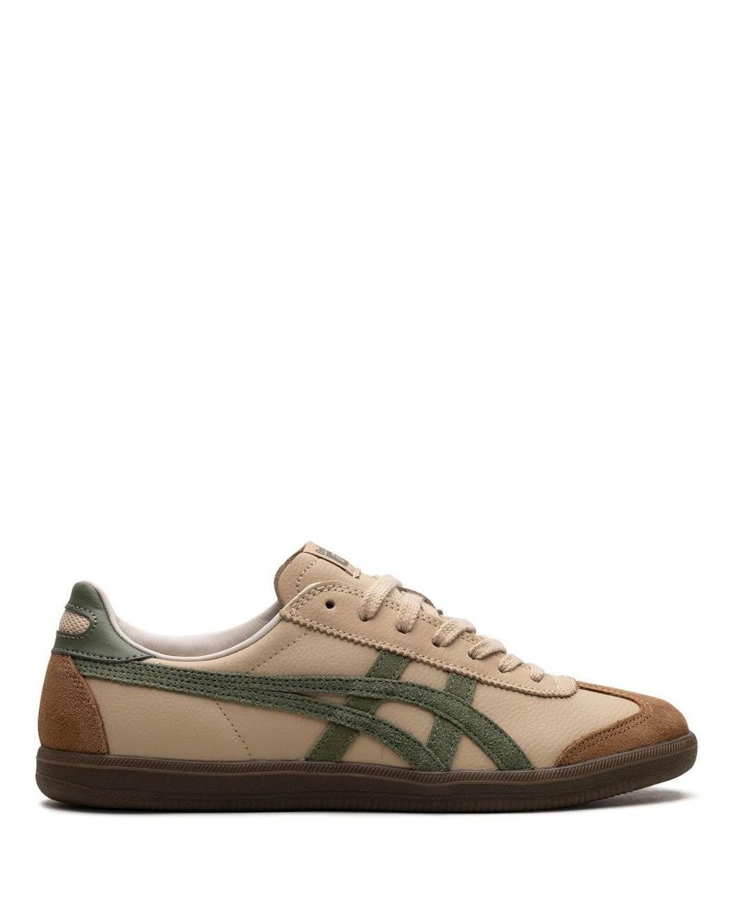 Onitsuka Tiger Tokuten "beige/green" Sneakers in Brown | Lyst