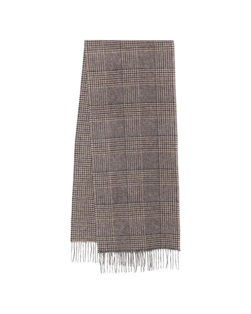 Barbour Gray Mya Reversible Scarf