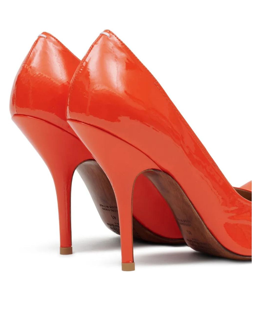 Maison Margiela Pink 100Mm Leather Pumps