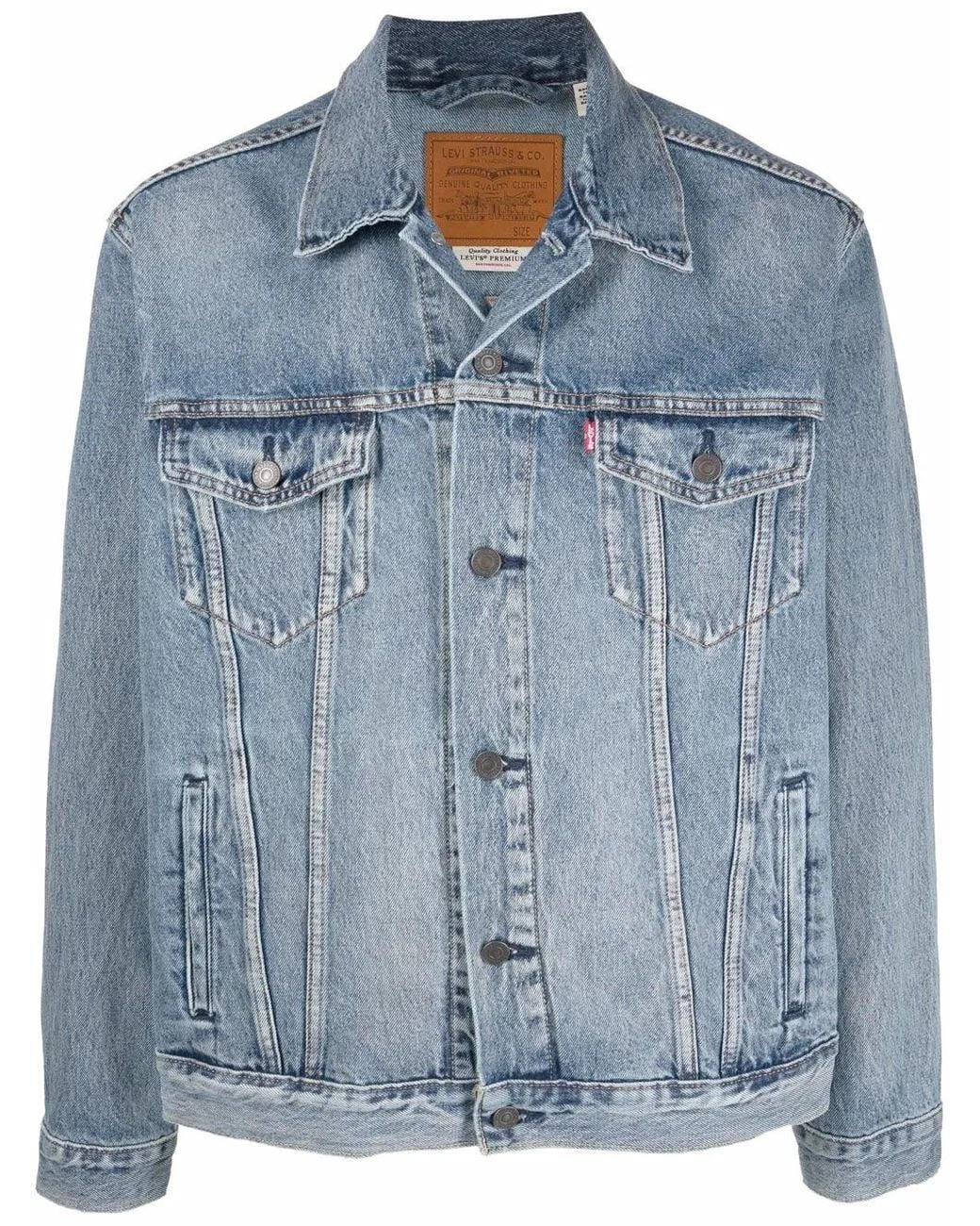 Levi's Blue Skyline Denim Trucker Jacket for men