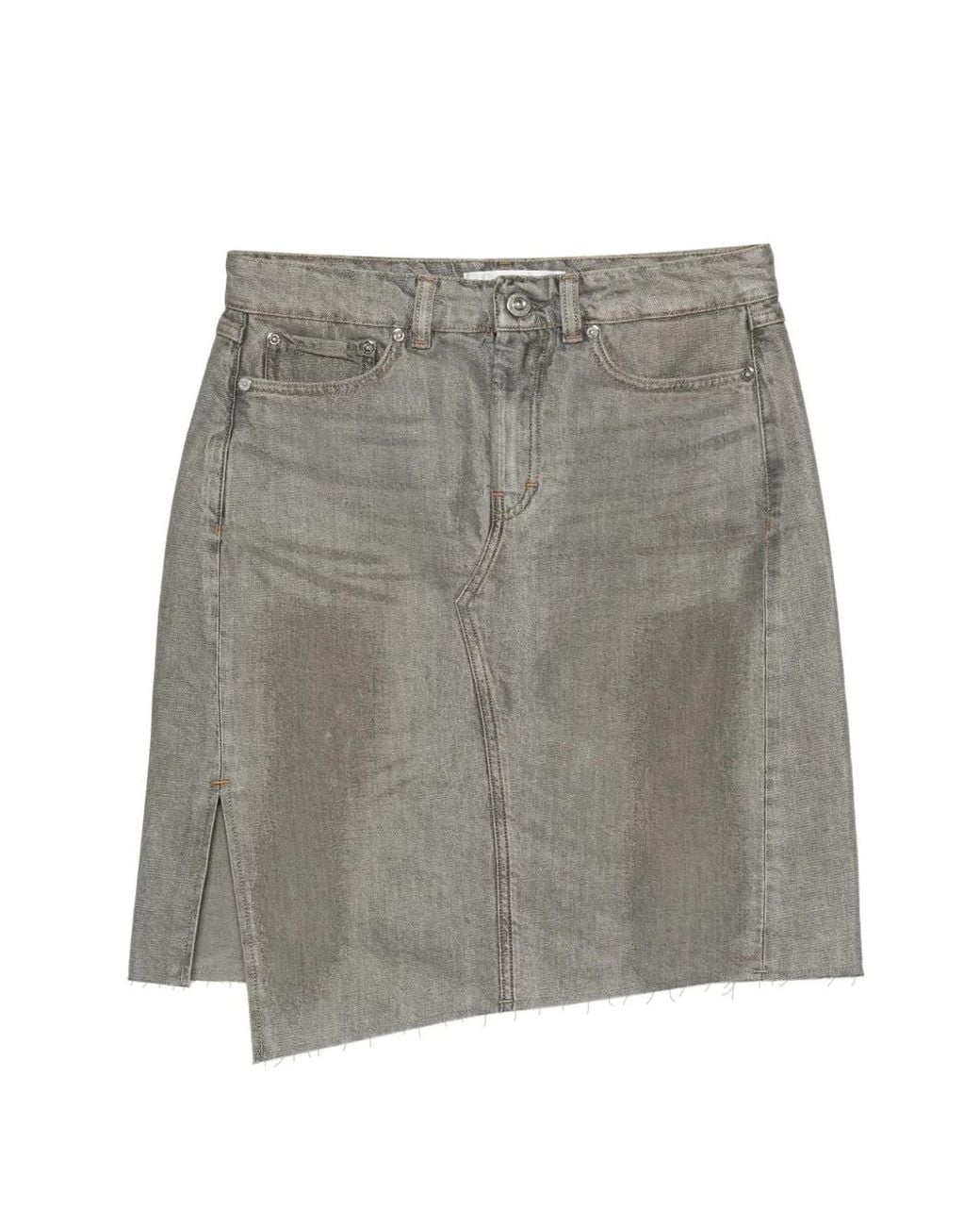 Our Legacy Gray Midi Craft Skirt