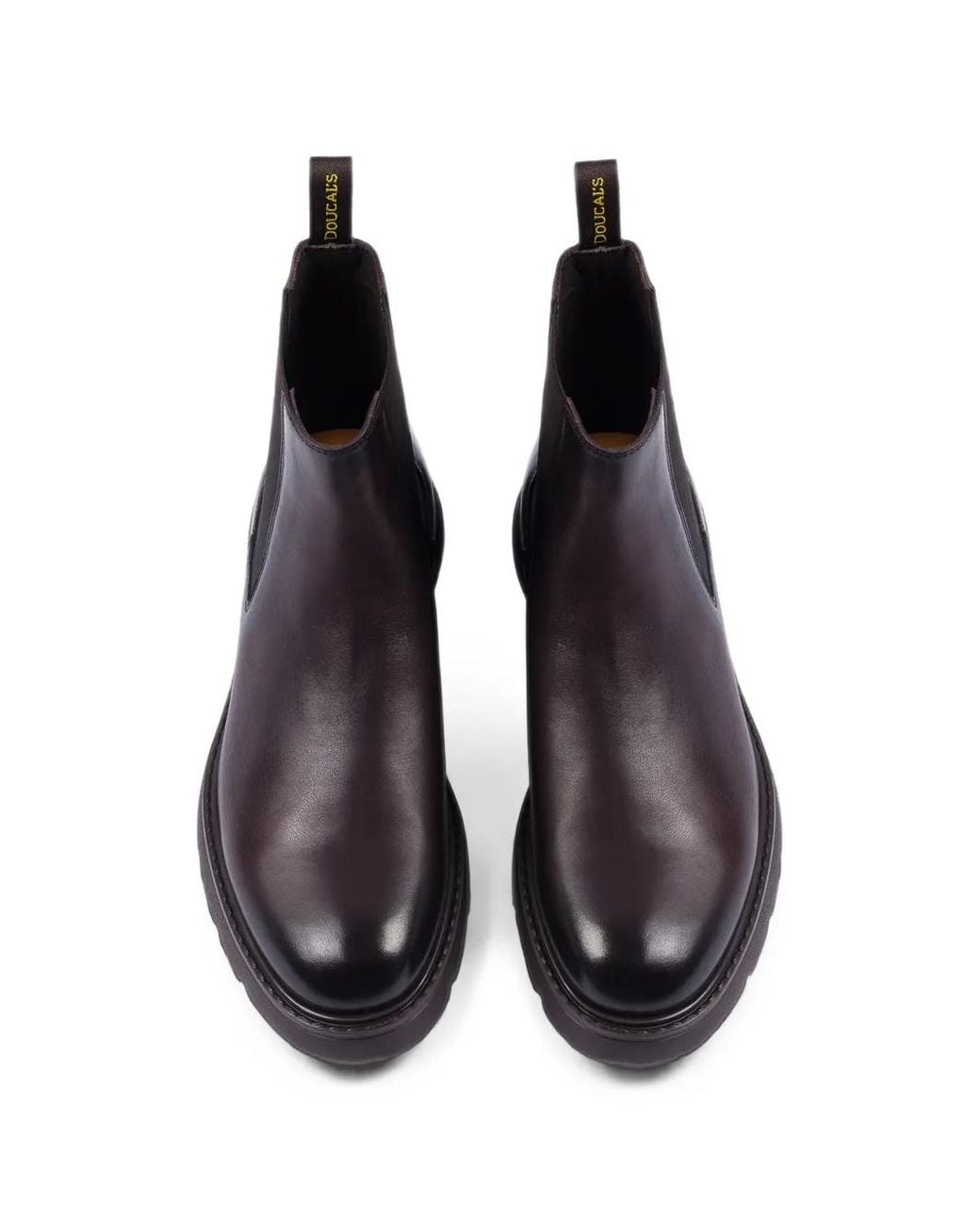 Doucal's Black Chelsea Ankle Boots for men