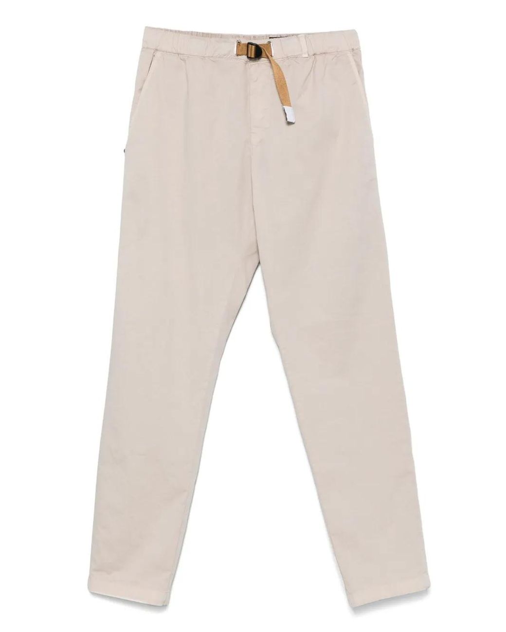 Pantalones Chinos Con Cinturón White Sand de hombre de color Natural