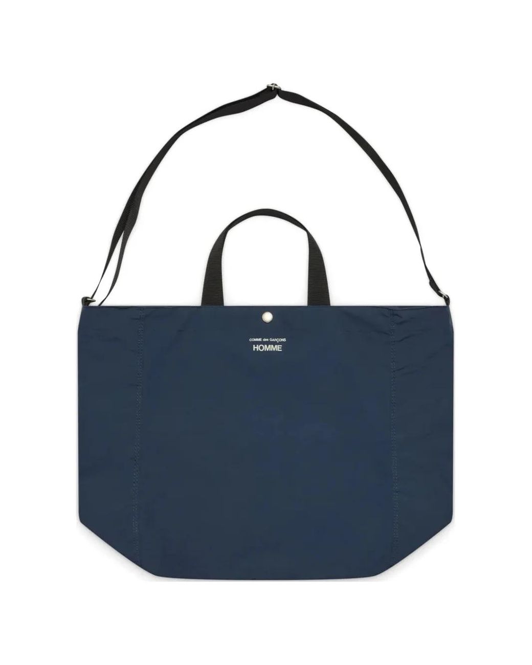 Comme des Garçons Blue Top-Handle Tote Bag for men