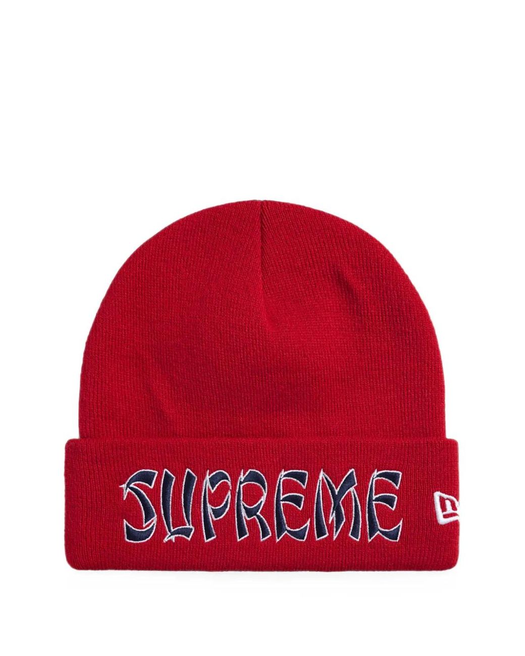 Supreme Red Bonnet New Era Action for men