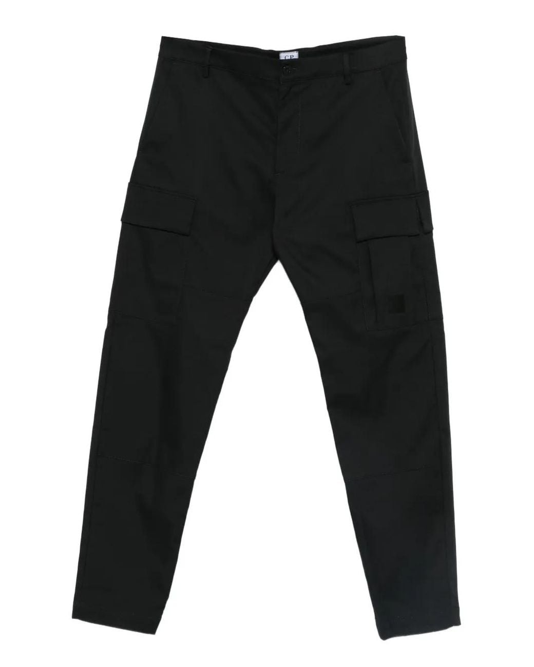 C P Company Black Cargo Pant for men