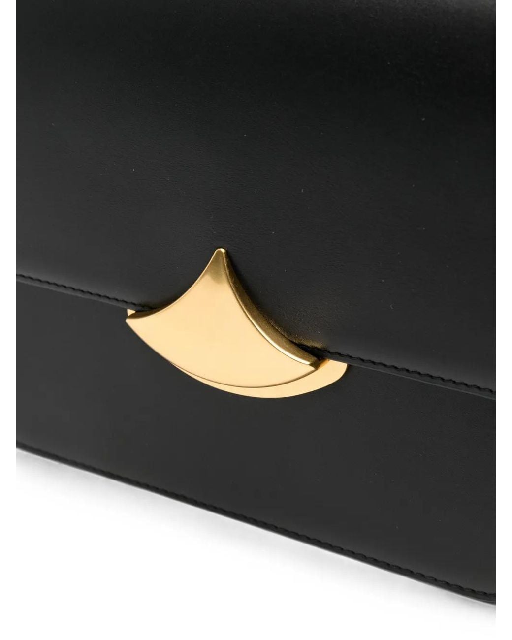 Sessun White Tone Hardware Shoulder Bag