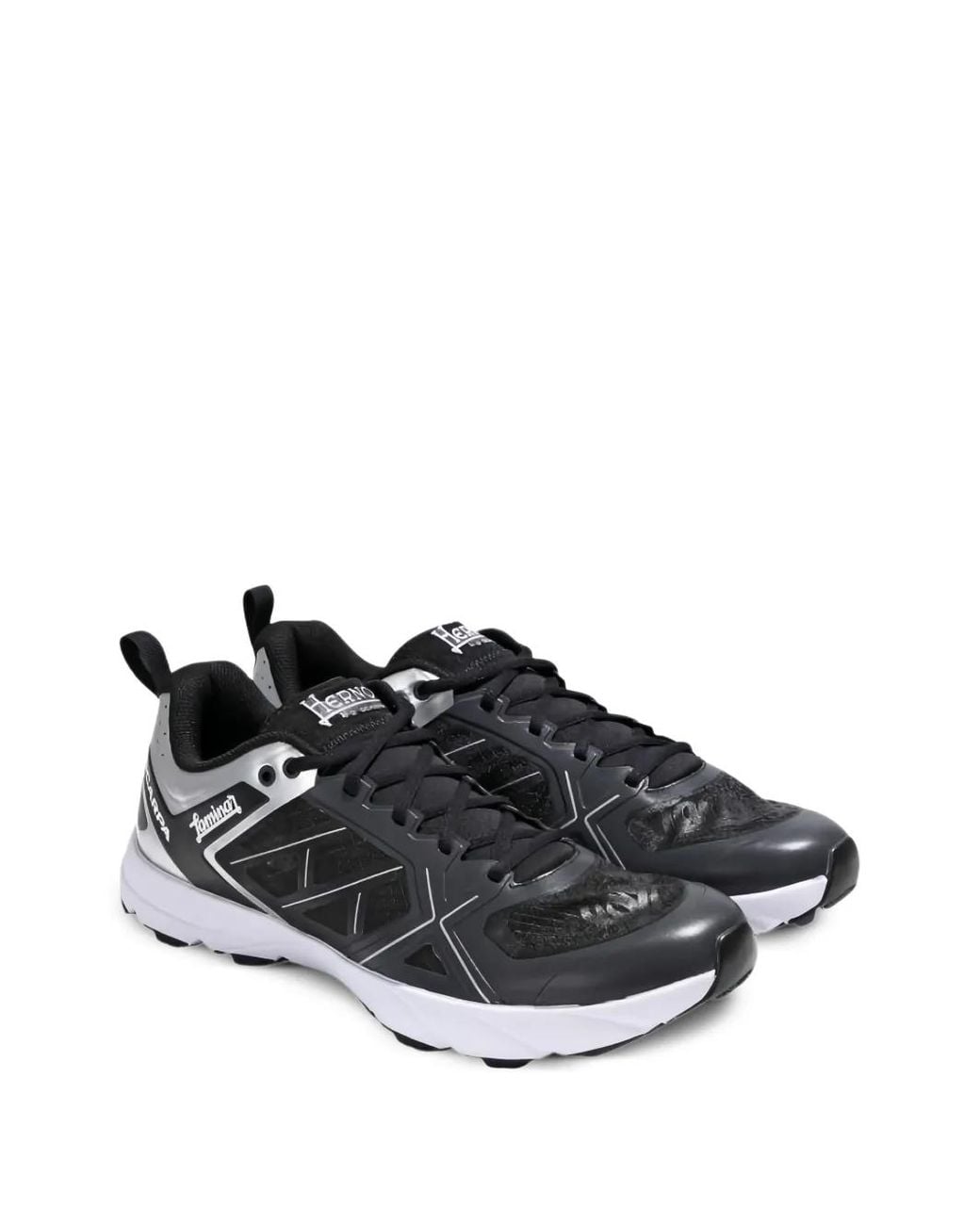 Sneakers Laminar Con Inserti di Herno in Black